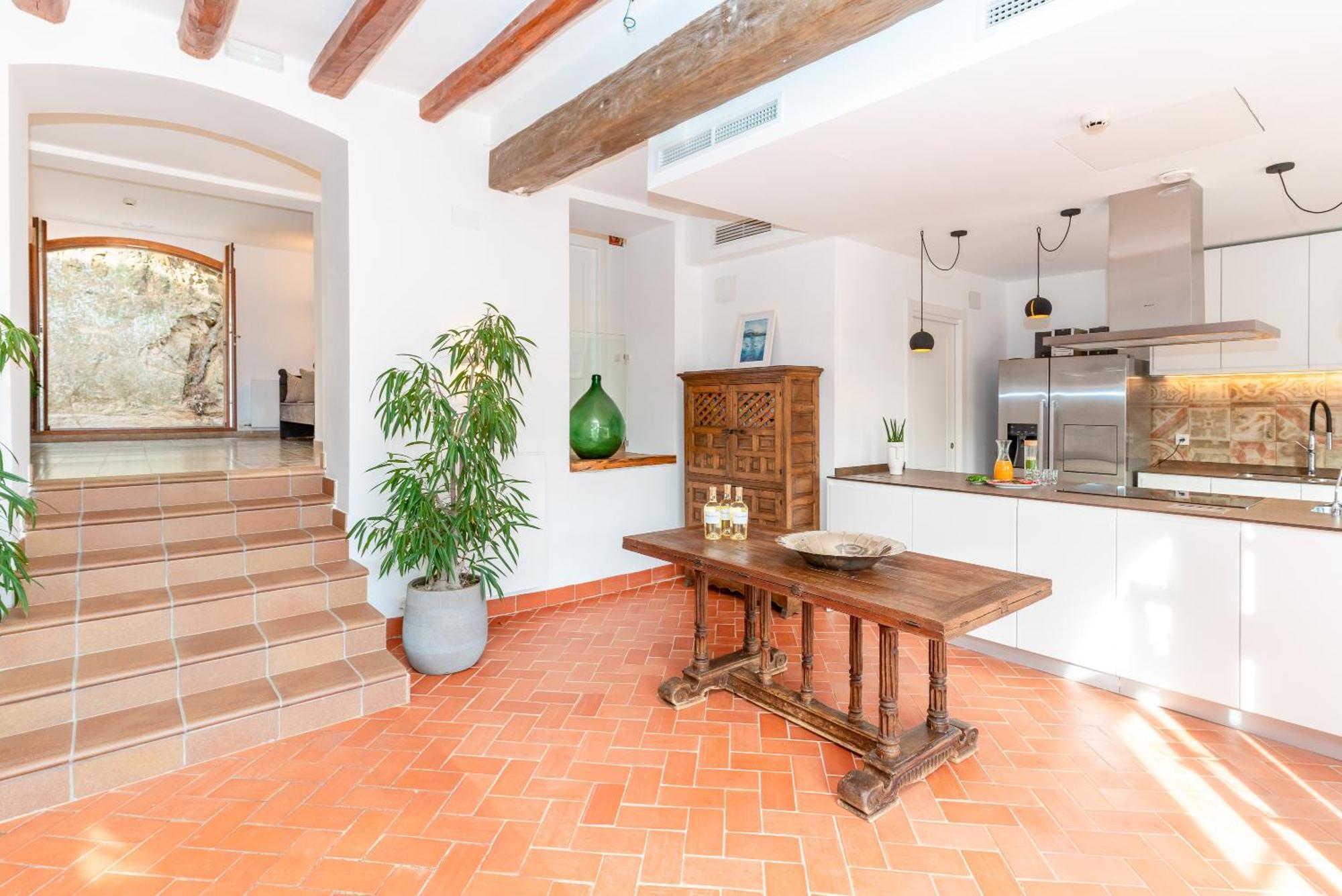 Sant Iscle De Vallalta La Terraza - Grosszuegiges Appartment In Katalanischer Masia מראה חיצוני תמונה