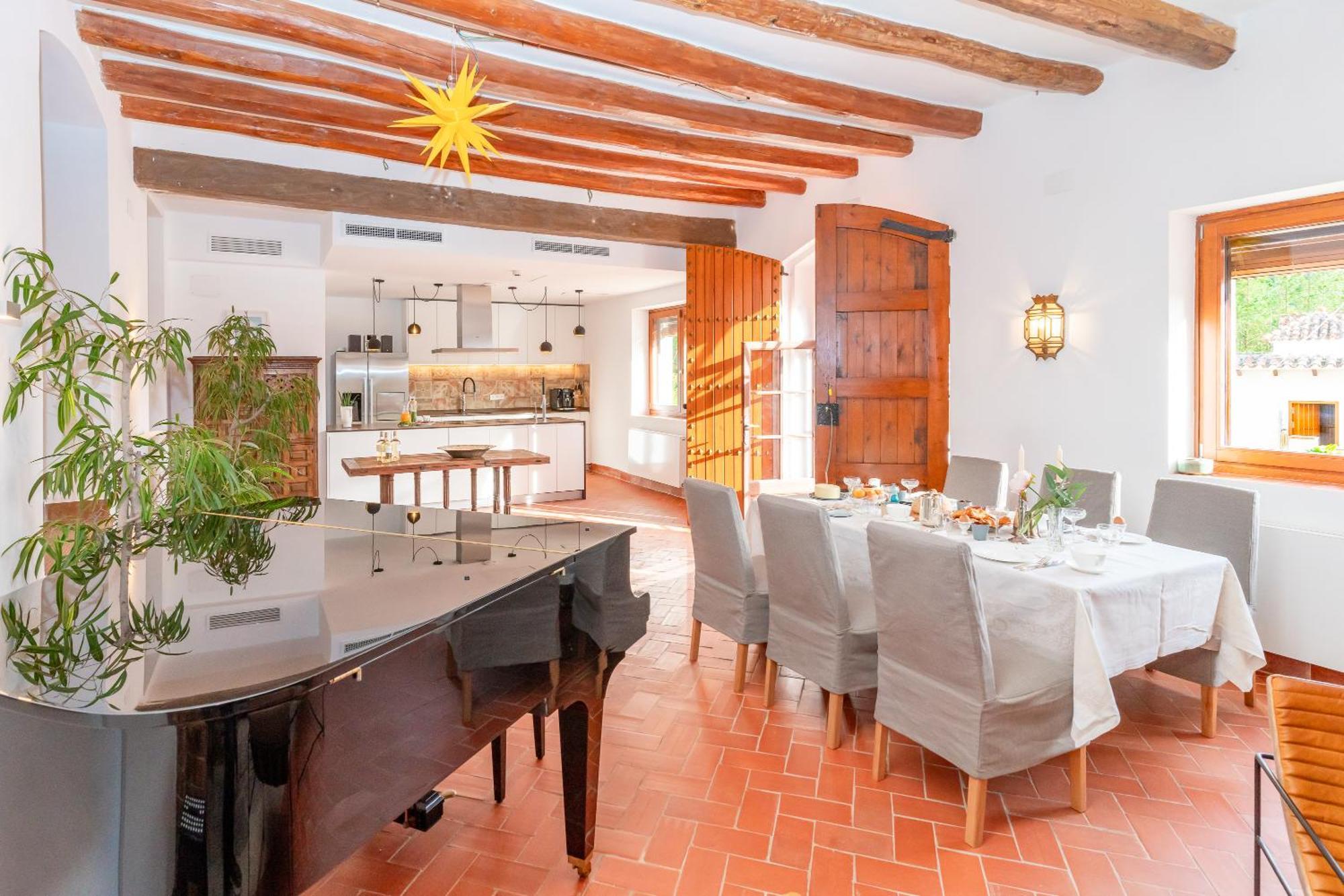 Sant Iscle De Vallalta La Terraza - Grosszuegiges Appartment In Katalanischer Masia מראה חיצוני תמונה
