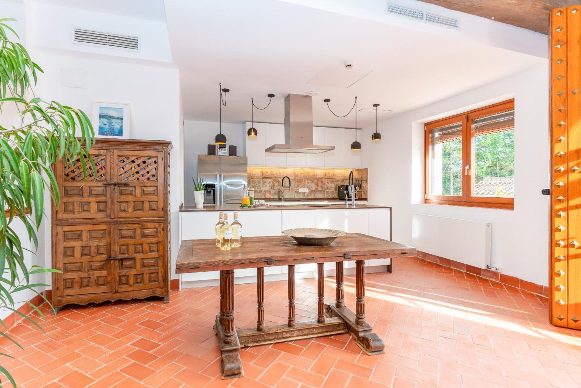 Sant Iscle De Vallalta La Terraza - Grosszuegiges Appartment In Katalanischer Masia מראה חיצוני תמונה
