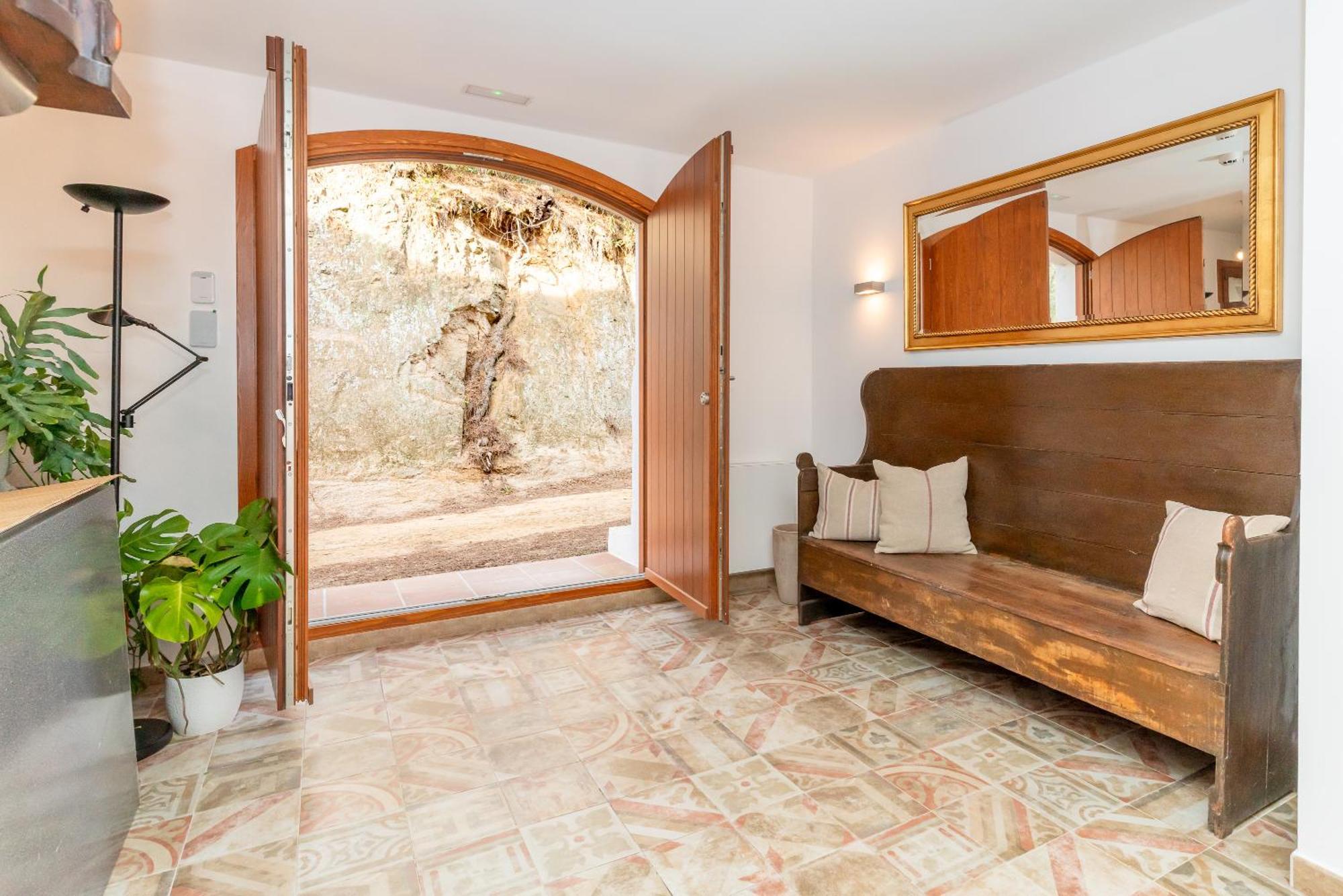 Sant Iscle De Vallalta La Terraza - Grosszuegiges Appartment In Katalanischer Masia מראה חיצוני תמונה